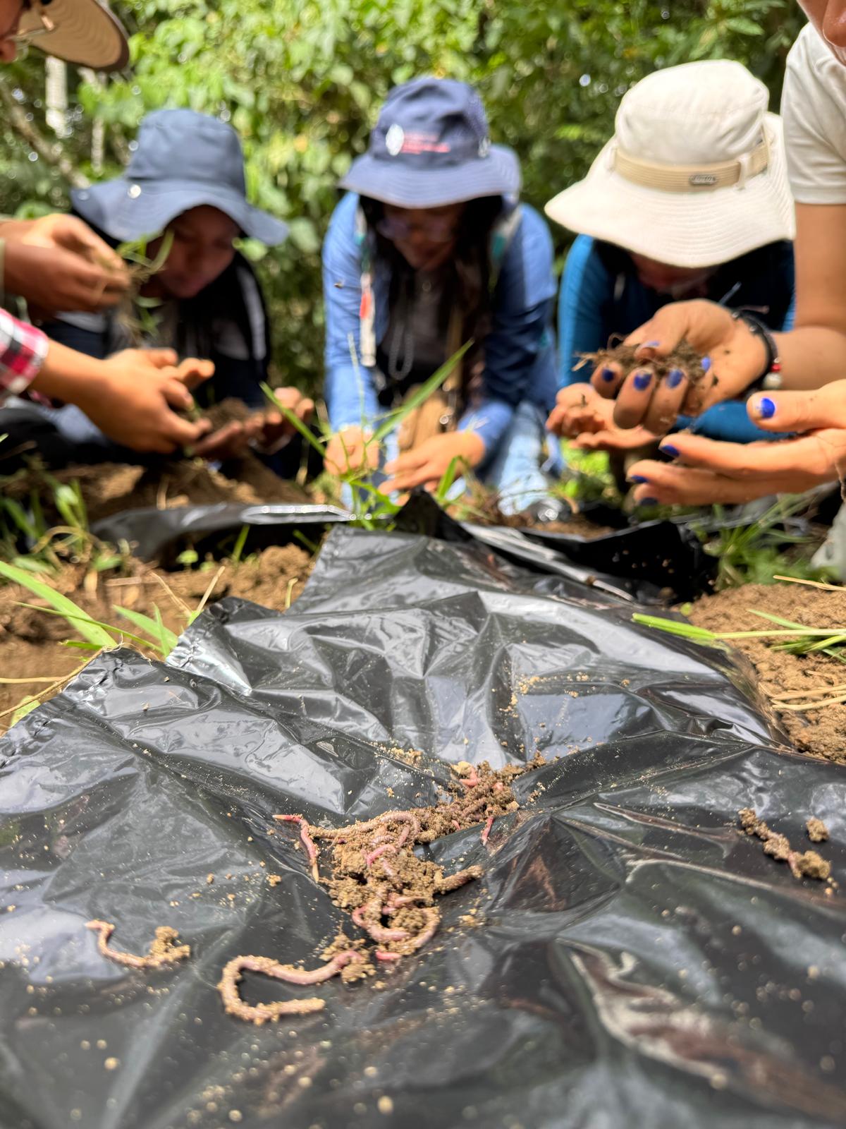 This year’s group of fellows is digging up dirt looking for earth worms