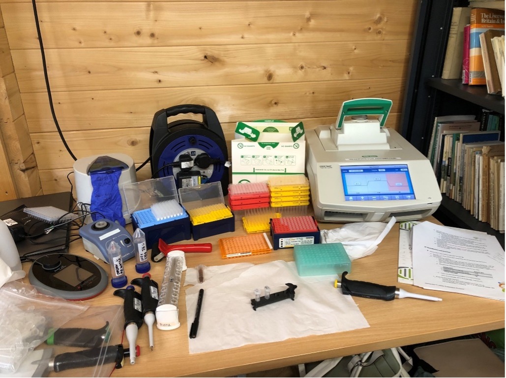 "Portable" lab setup